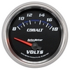 2-5/8" VOLTMETER, 8-18V, COBALT